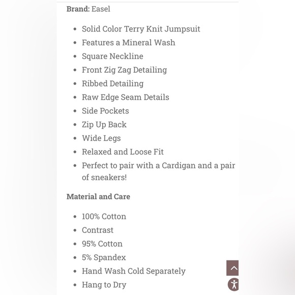 Women's Black Wash Overalls - Picture 8 of 8